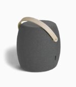 pouf with a wooden handle - Image 3