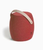 pouf with a wooden handle - Image 4