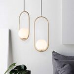 Gold Modern Pendant Light - Image 4