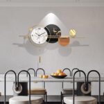 Modern Industrial Pendulum Wall Clock – Decorative Silent Metal Frame Design - Image 4