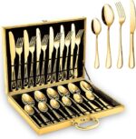 24-Piece Stainless Steel Cutlery Set