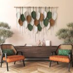 Large Macrame Wall Hanging Boho Woven Tapestry - Image 2