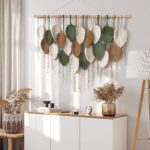 Large Macrame Wall Hanging Boho Woven Tapestry - Image 5