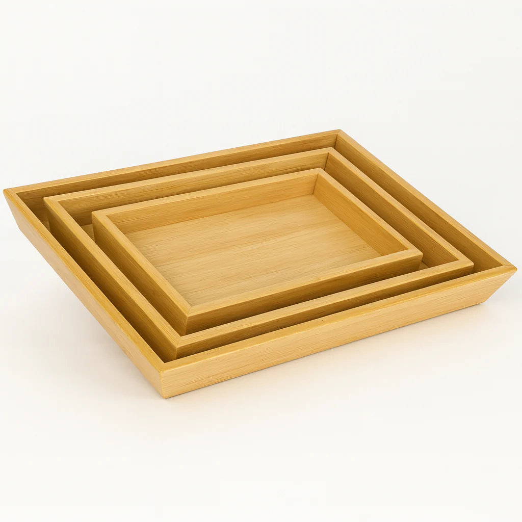 ChatGPT_Image_Sep_2_2025_11_53_37_AM 3 Pcs Wooden Tray Set – Bamboo Design - Image 1