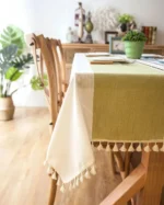Decorative Linen Tablecloth - Image 5